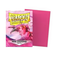 Dragon Shield - Pink Diamond - Matte Sleeves - Standard Size (100 ct.)